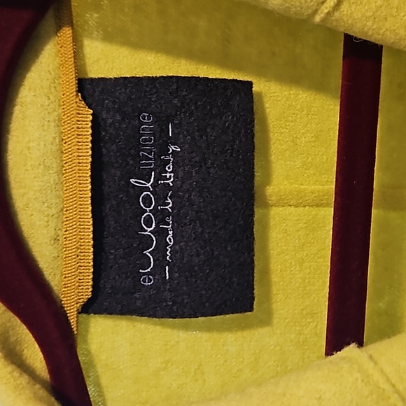 ewooluzione chartreuse jacket. Made in Italy. - Picture 2 of 7